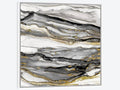 Framed Canvas Art White Floating Frame N369