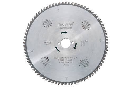 254 x 30.80FZ/TZ HW/CT Circular Saw Blade C6201