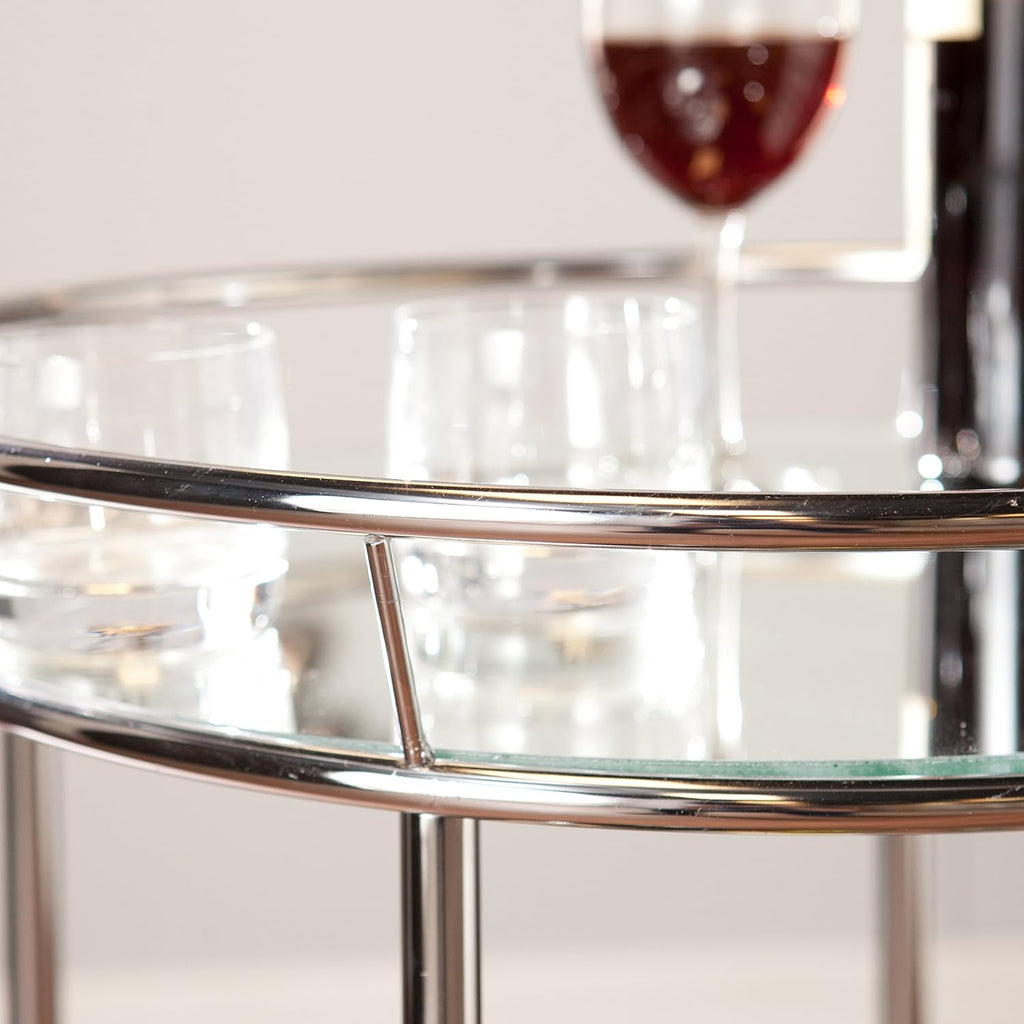 Chrome Bar Cart V54319