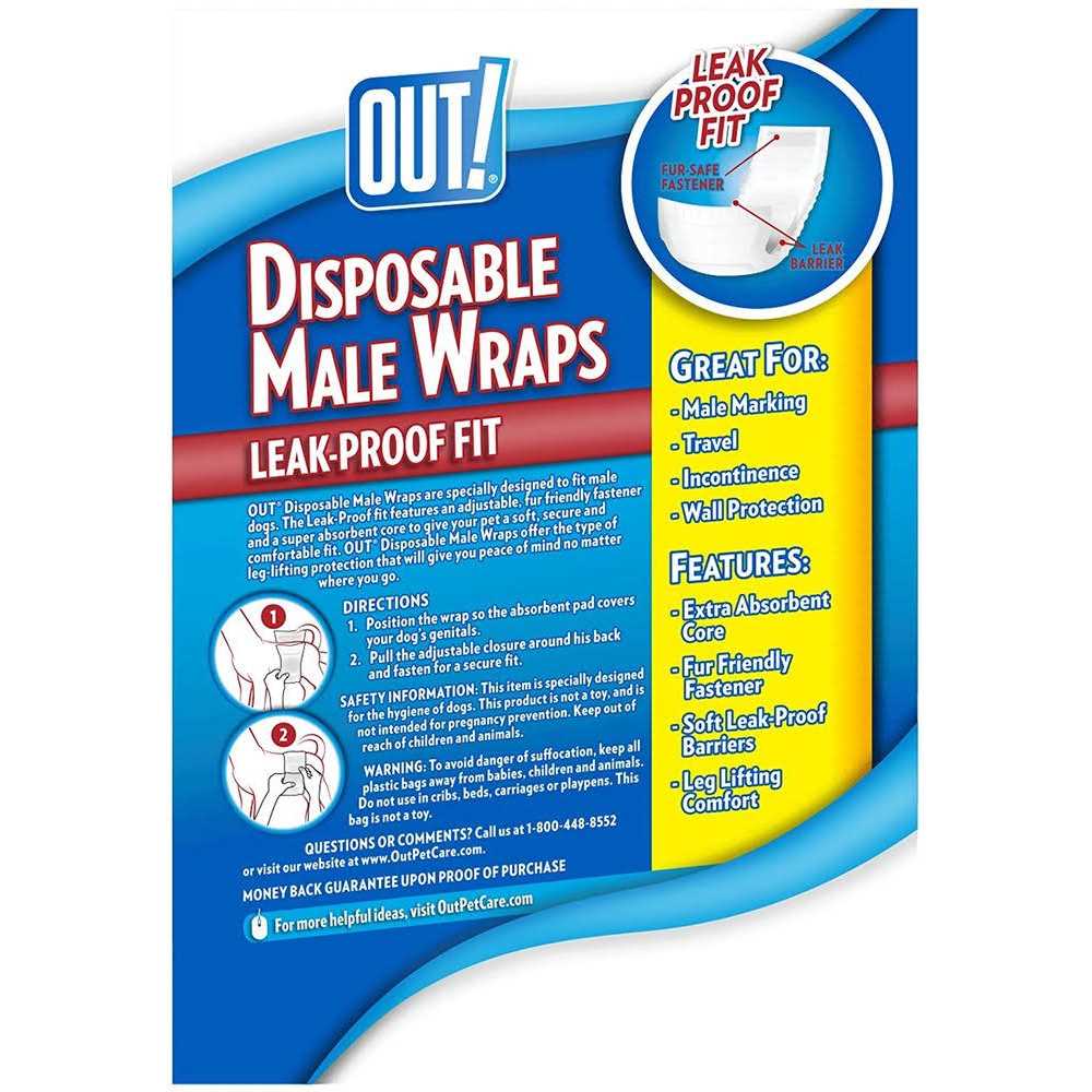 Disposable Male Dog Diapers D390939