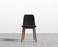 Black Leather Dining Chair C319