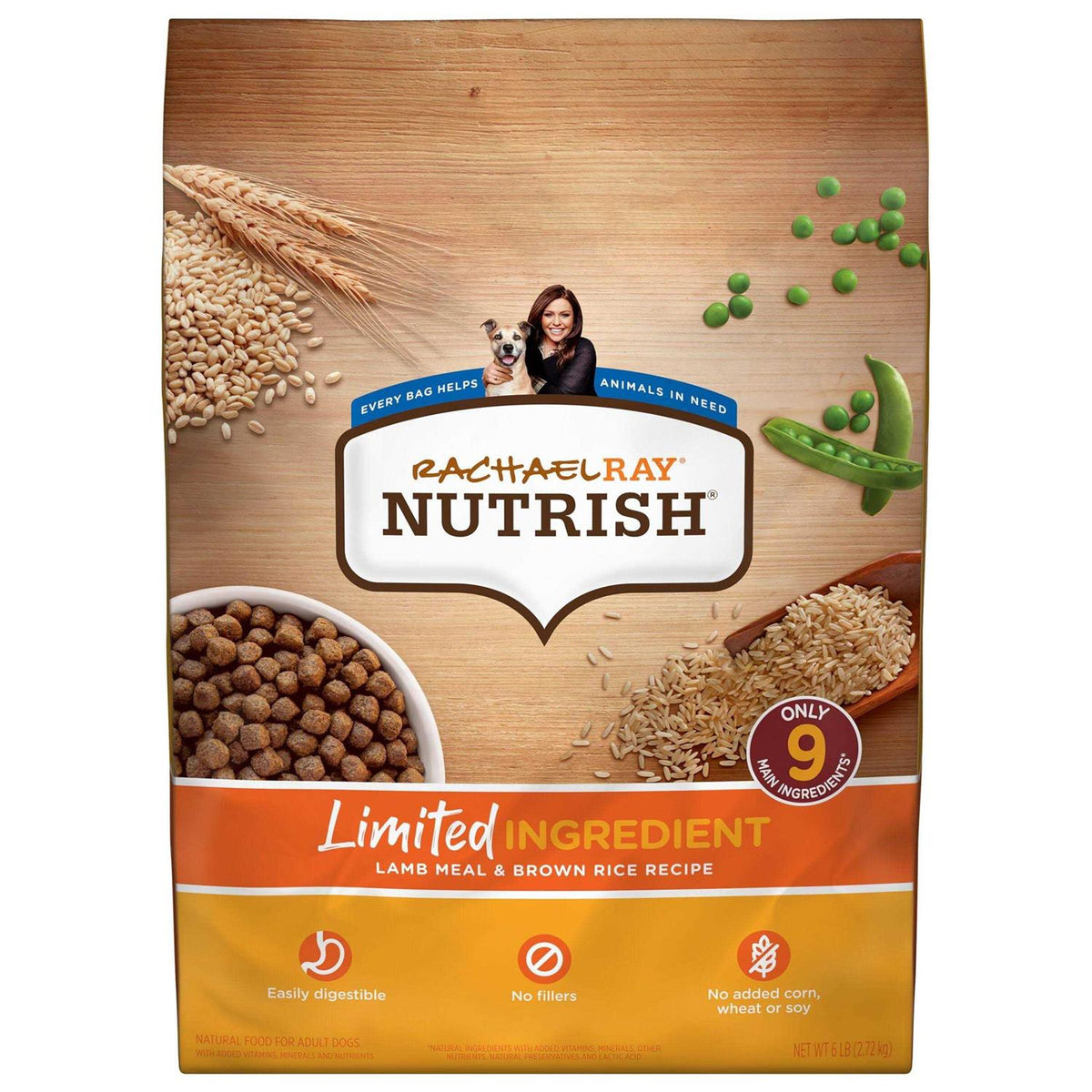 Lamb Meal & Brown Rice Recipe Dry Dog Food F2584