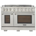 48 6.7 cu. ft. Natural Gas Range in Stainless Steel H324