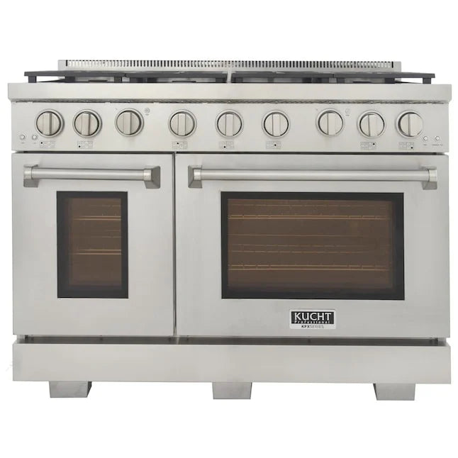 48 6.7 cu. ft. Natural Gas Range in Stainless Steel H324