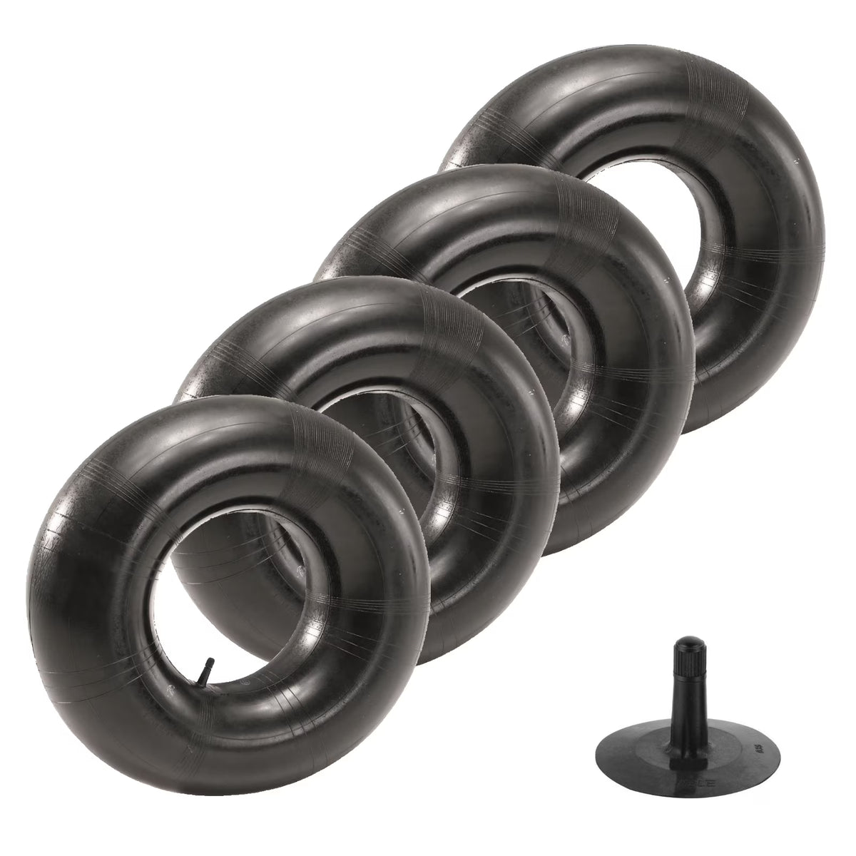 4 Tire Inner Tubes 16x6.50x8 TR13 Straight Valve Stem K365