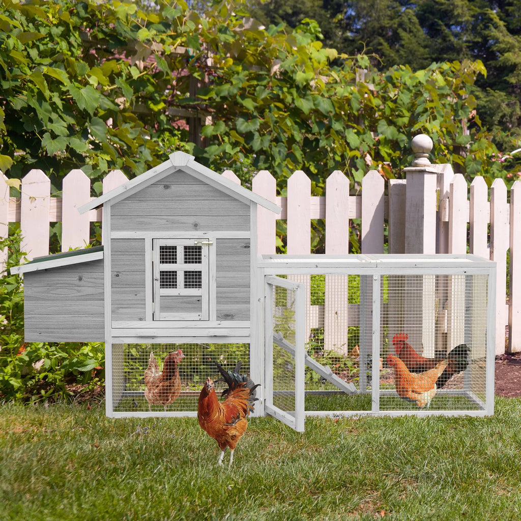 Large Wooden Chicken Coop S39514