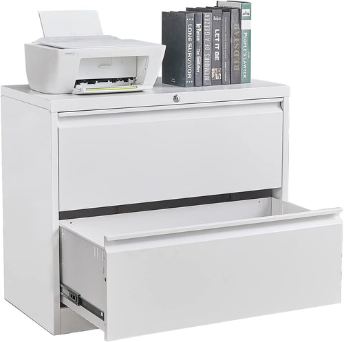 3 Drawer Metal Lateral File Cabinet with Lock C2739
