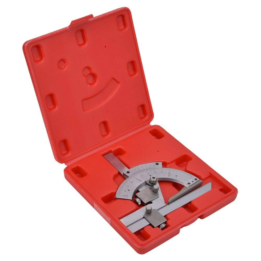 Carbon Steel Vernier Bevel Protractor 0-320° X9215