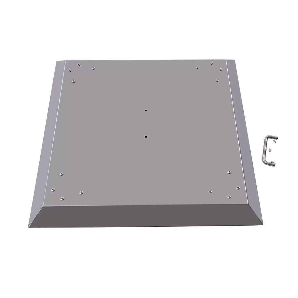 Stainless Steel Square Fire Pit Heat Deflector A673256