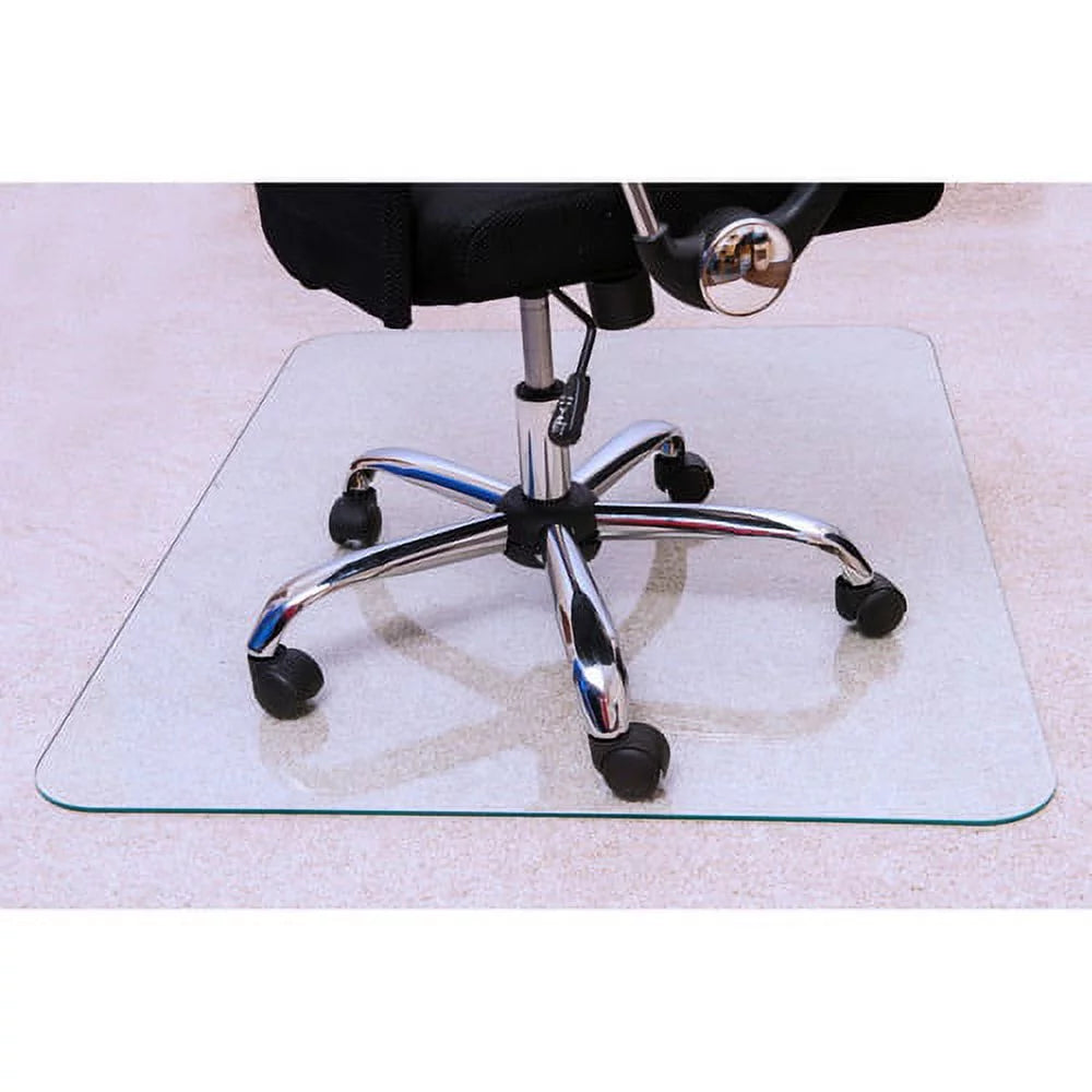 Glass Chairmat 60" x 48" Rectangle Clear C776