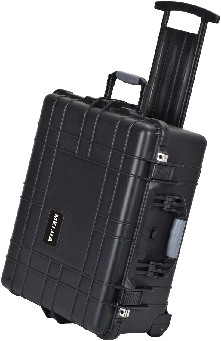 Waterproof Rolling Camera Case with Foam Insert L48519