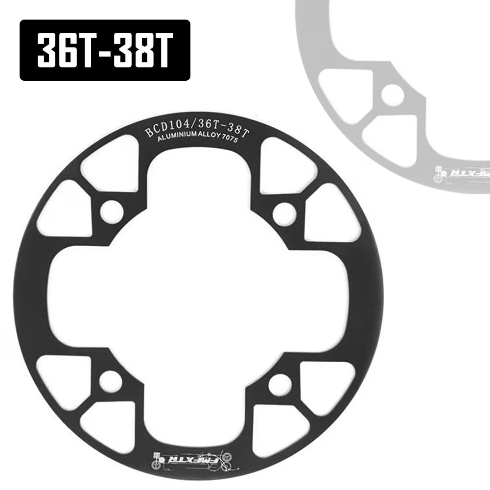 Chainring Cover Chain Guard 104bcd MTB Road Bike Crankset T2034