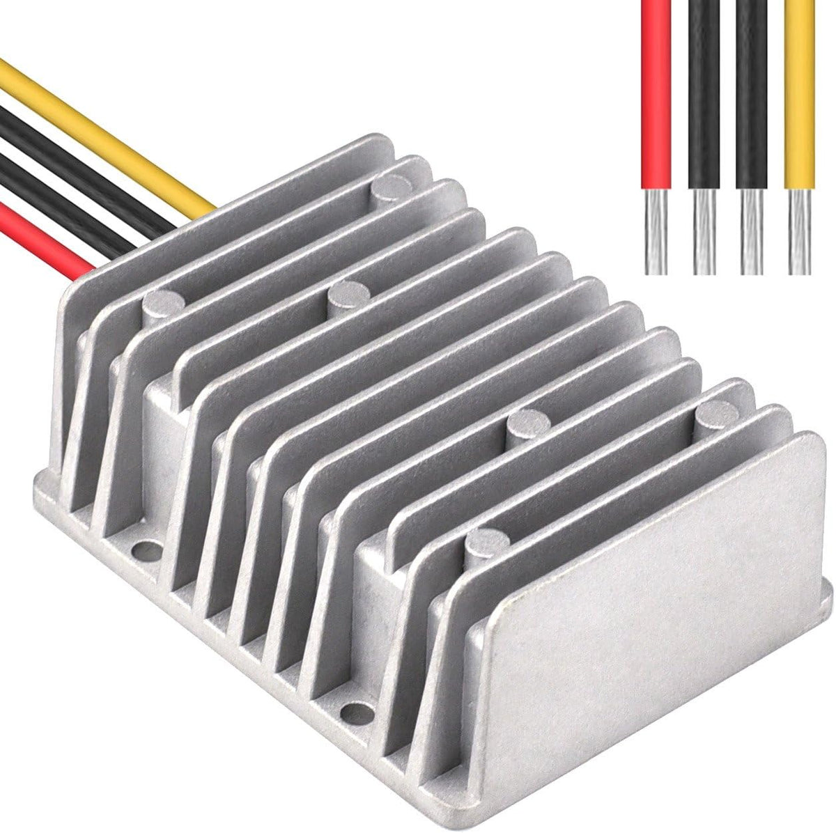 DC/DC 12V to 24V Boost Converter 25A 600W Step Up Voltage Regulator Power Supply Voltage Transformer Pack of 2 V4441