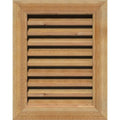 Unfinished Functional Rough Vertical Gable Vent J788