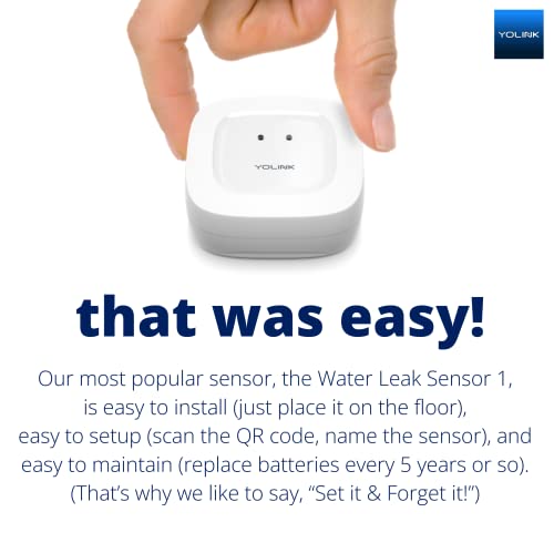 Smart Home Starter Kit: Hub & Water Leak Sensor 4-Pack Z38533