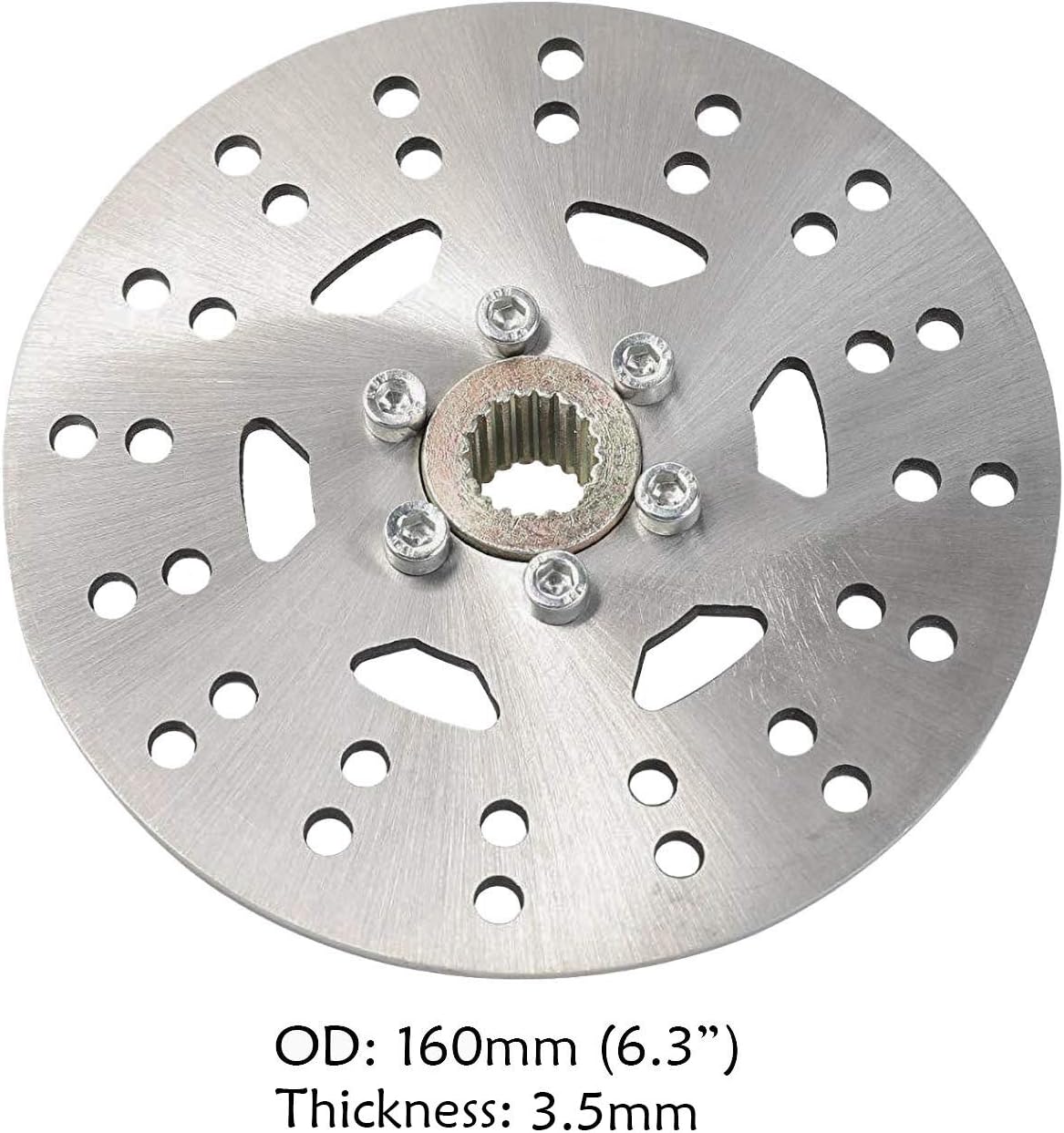 Rear Axle Shaft Kit with Brake Master Cylinder Caliper Disc Rotor Assembly U459