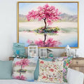 Gold Floater Frame Canvas Painting D761133