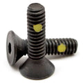 #10-24 x 5/8 inch Coarse Thread Socket Flat Head Cap Screw Alloy Steel Black Oxide Pk 500 O93463