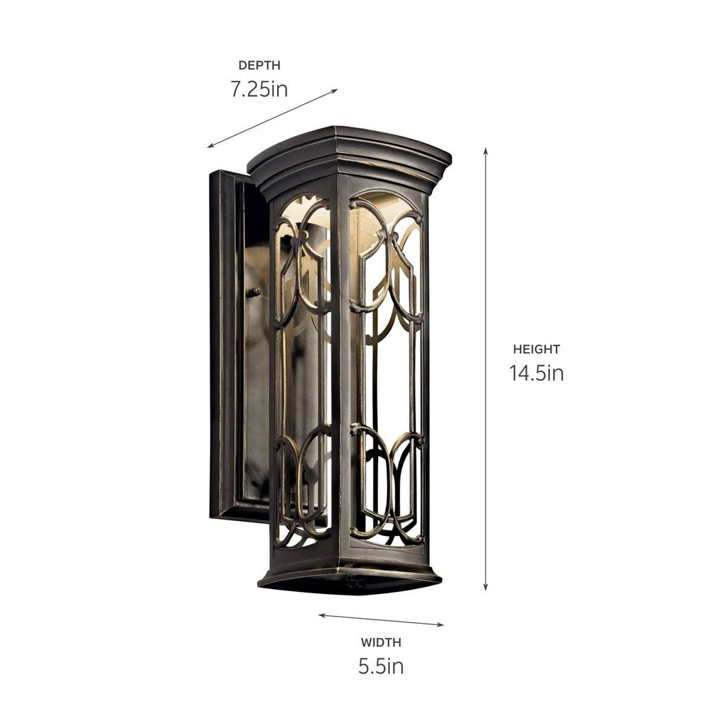 LED Outdoor Wall Mount X812126