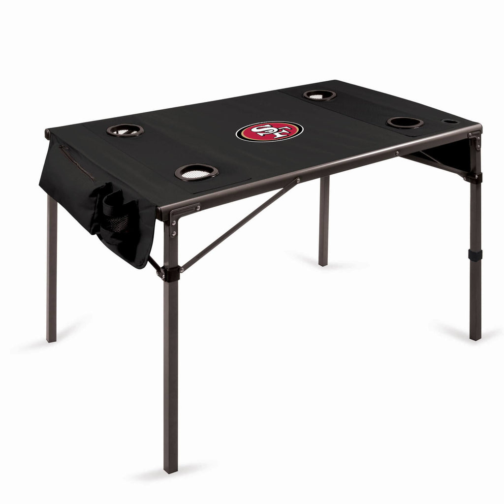 Black Portable Folding Travel Table Q175447