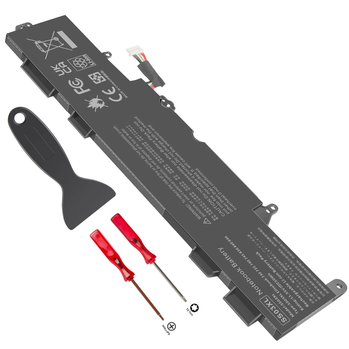 Battery for Hp EliteBook 735 740 745 830 836 840 A554588