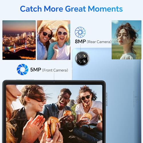 Blue 10 inch Android Tablet with 4GB RAM 64GB ROM X661326
