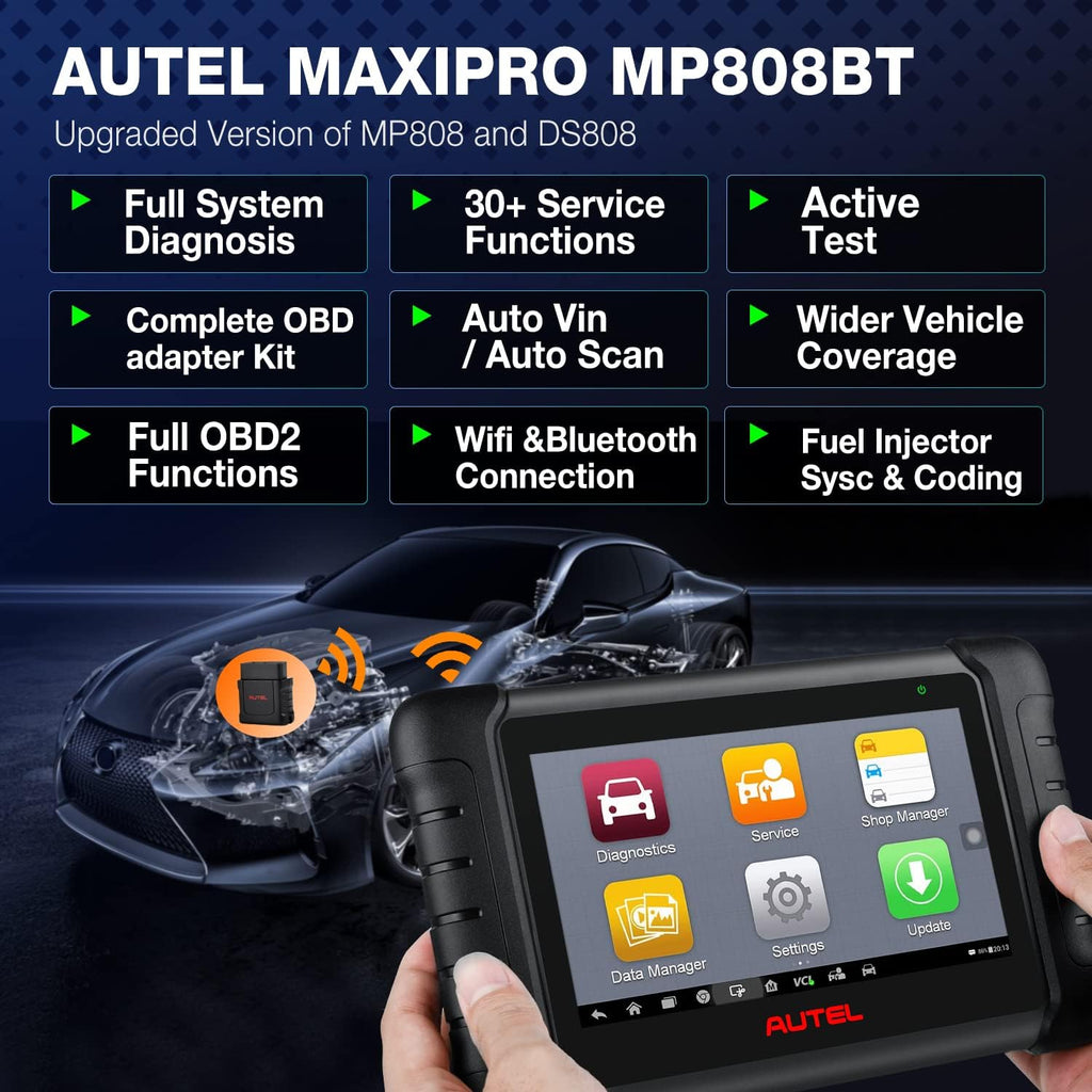 Diagnostic Scan Tool with 4 PCS MX-Sensors M472