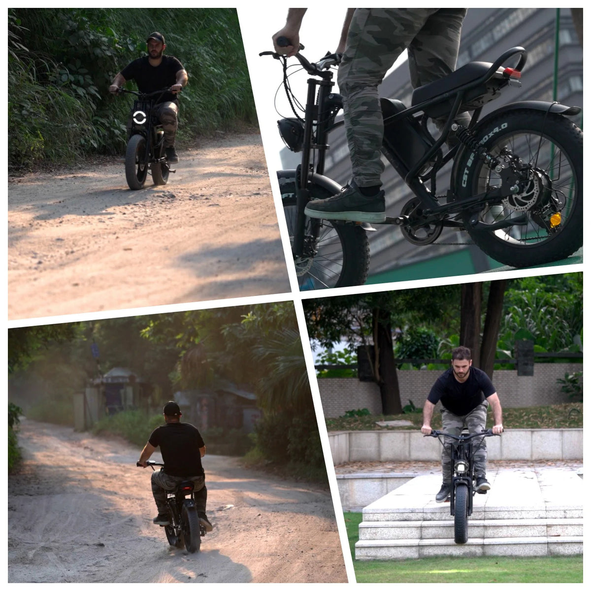20" x 4.0 Electric Bike with 750W Brushless Motor, 48V 15.6Ah Removable Battery, Shimano 7-Speed Transmission P947068