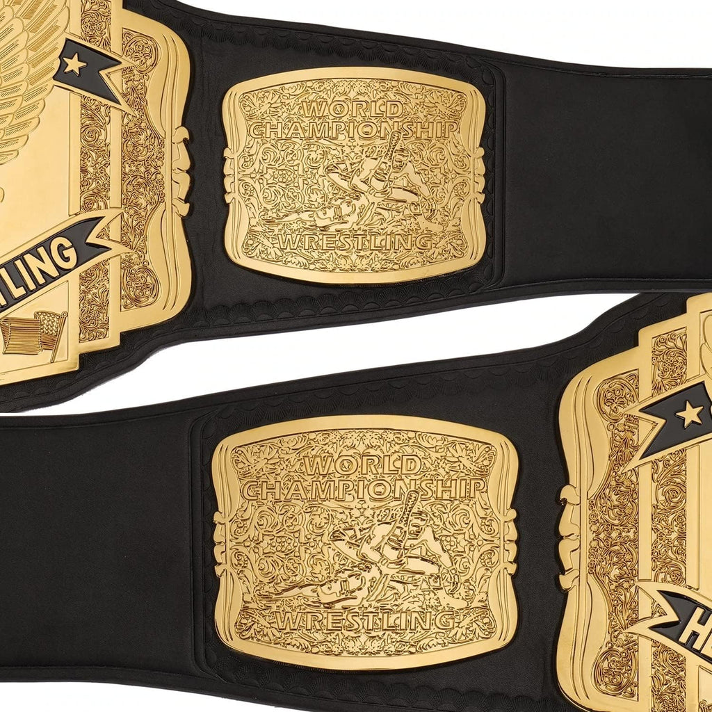 World Heavyweight Wrestling Championship Title Belt Replica W698