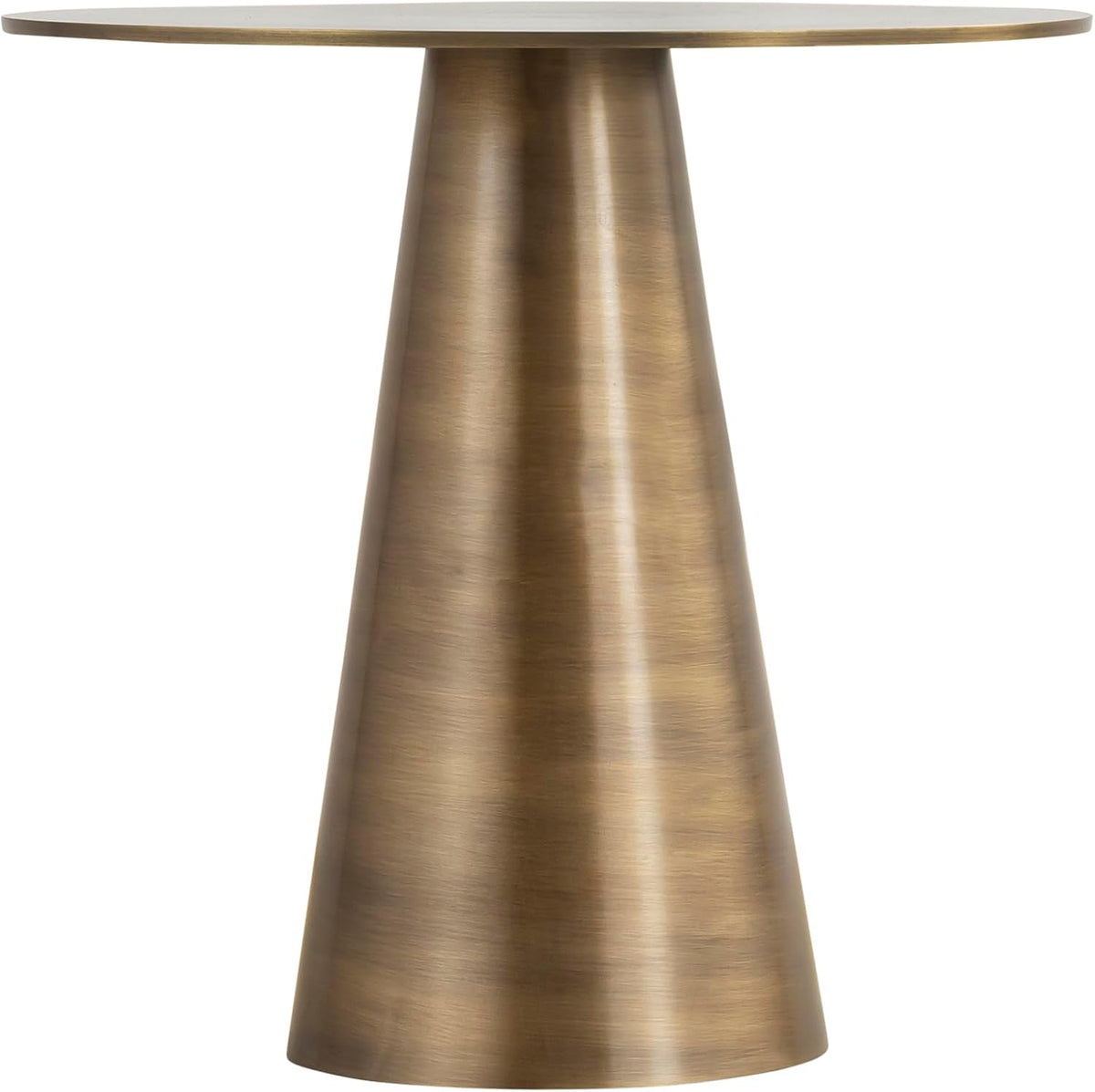 Antique Brass Finished Side Table J6483