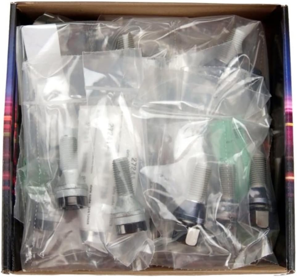 Black 5 Lug Hex Lug Bolt Install Kit with Locks T617508