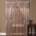 Blue Mauve Window Scarf F121