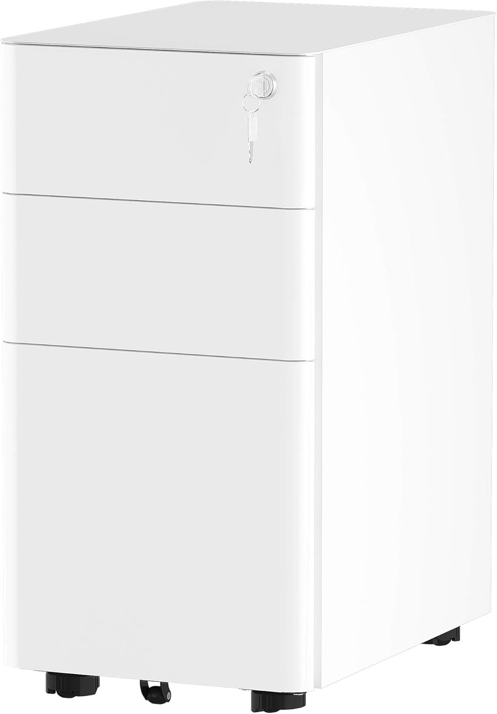 Black 3-Drawer Metal Filing Cabinet G846341