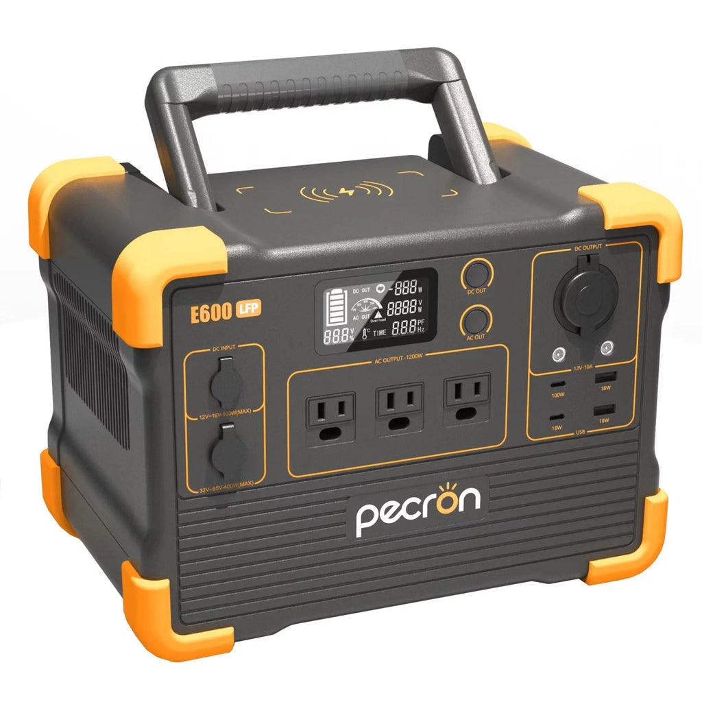 Portable Power Station 614Wh 1200W LiFePO4 Battery R24108