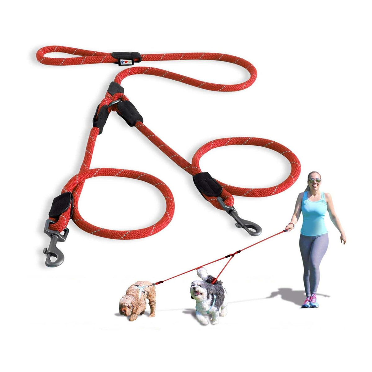 Reflective Rope Dog Leash P52817