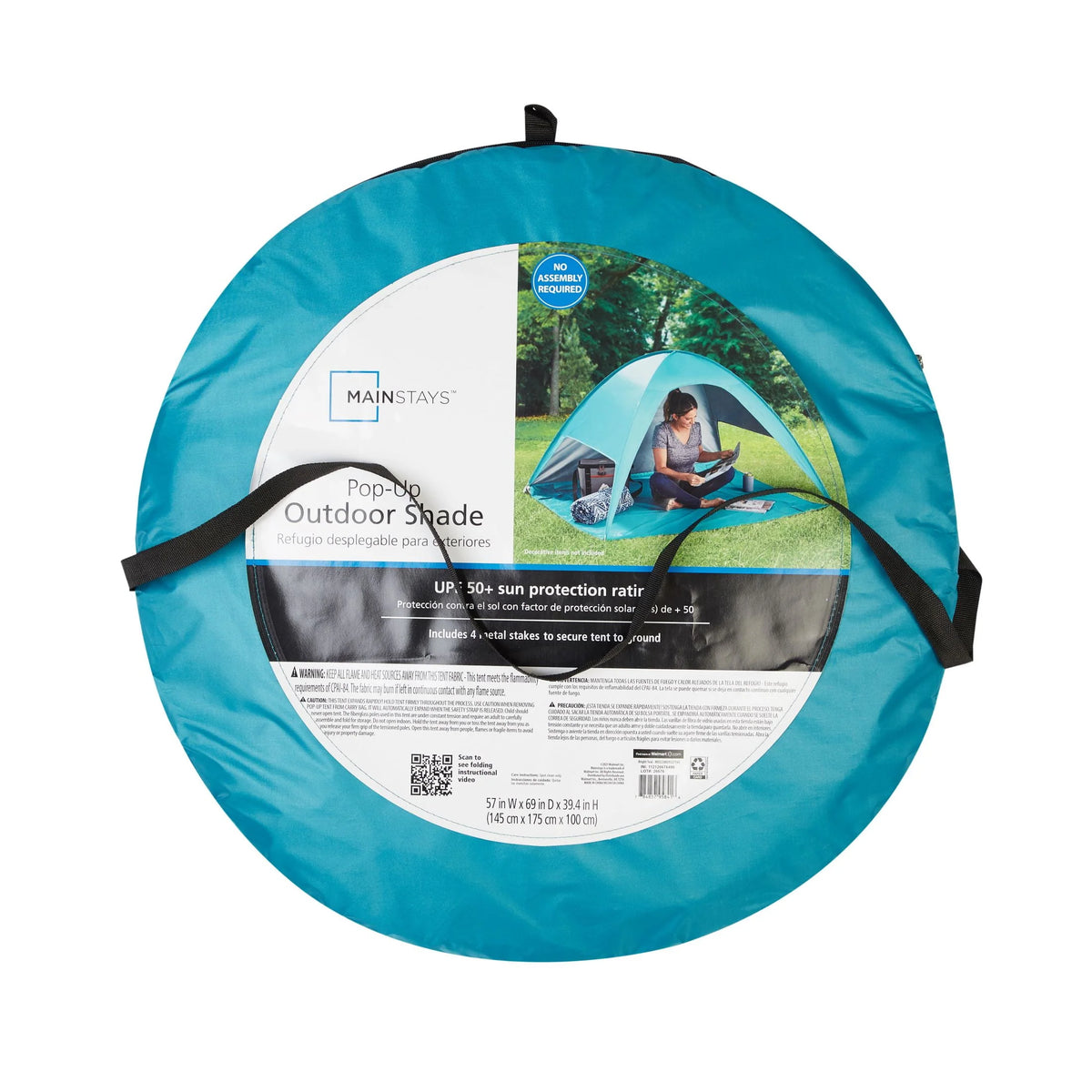 Shark Pop up Shade Tent UPF 30+ Z617
