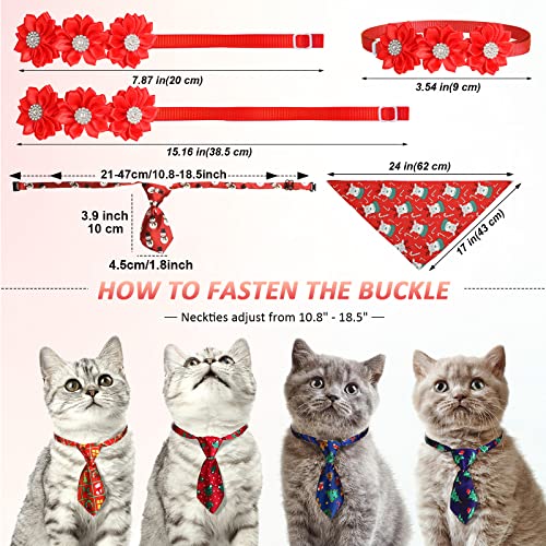 85 Pcs Christmas Dog Ties Set I337134