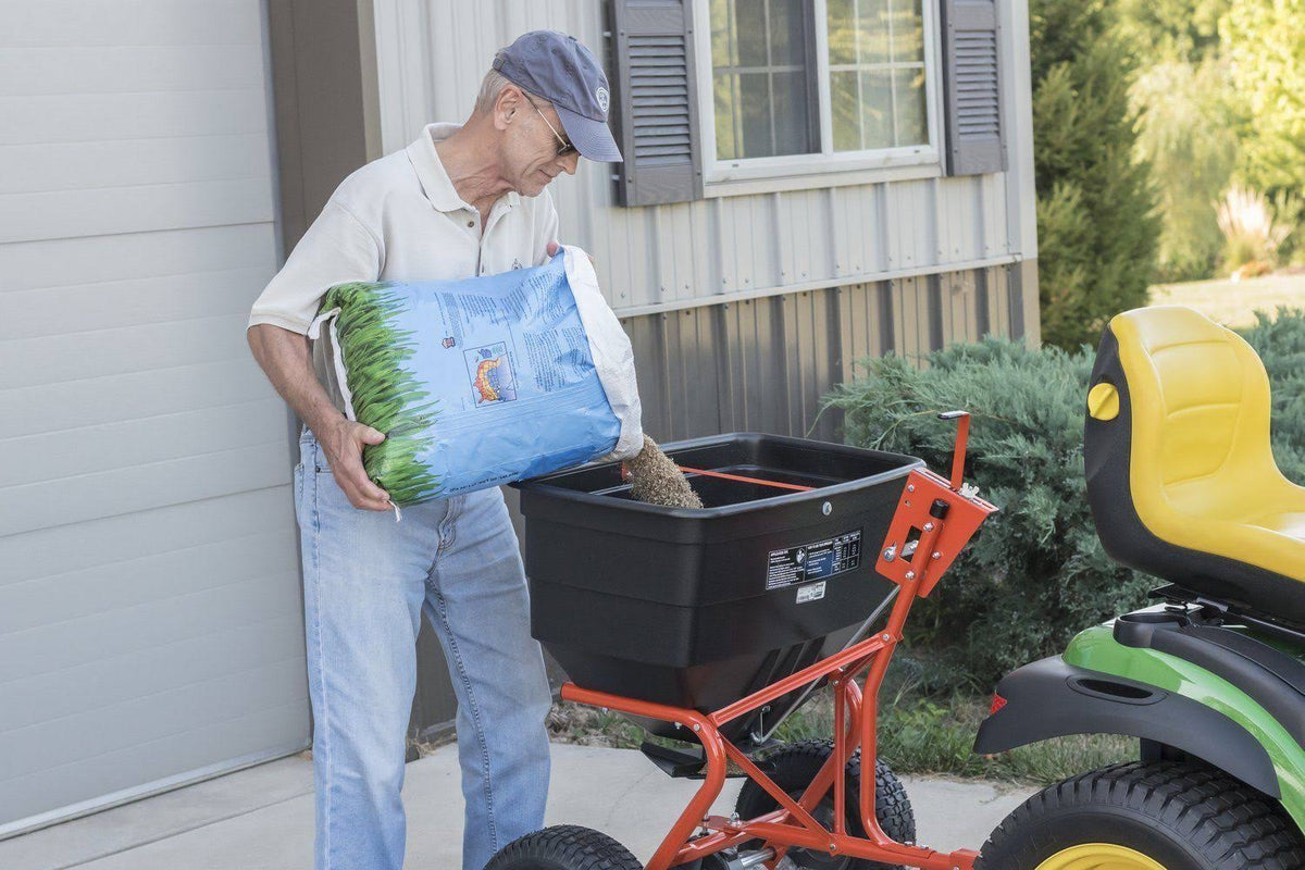 175 lb. Tow Behind Broadcast Spreader K8157