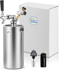 128oz Stainless Steel Mini Keg Beer Dispenser R604050