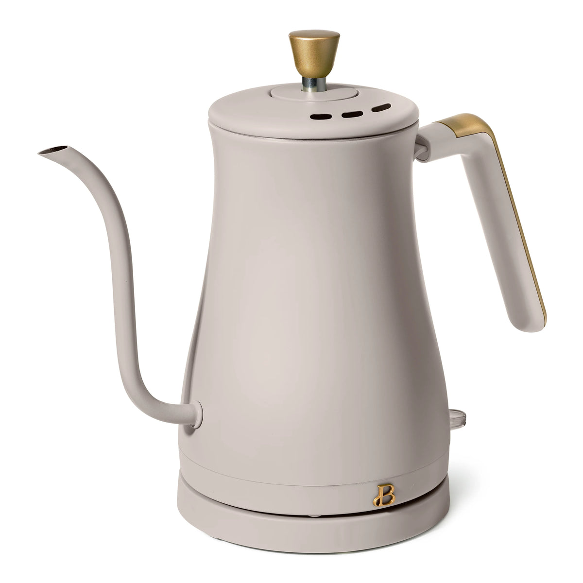 1-Liter Electric Gooseneck Kettle 1200 W Porcini Taupe Z492