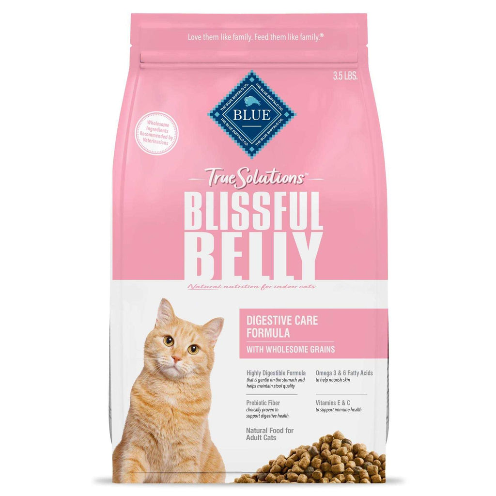 Blue Buffalo True Solutions Blissful Belly Digestive Care Adult Dry Cat Food O1298