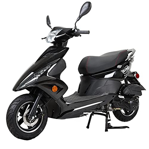 150 Moped Street Gas Moped Adult Bike with 10" Aluminum Wheels F9564