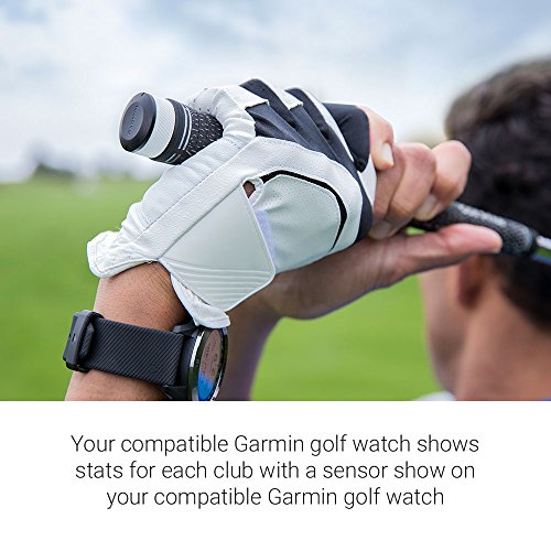 Golf Smartwatch with 1.3" Color Touchscreen and Scratch-Resistant Ceramic Bezel W4574