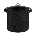 15.5 Qt Enamelware Stock Pot with Lid R648339