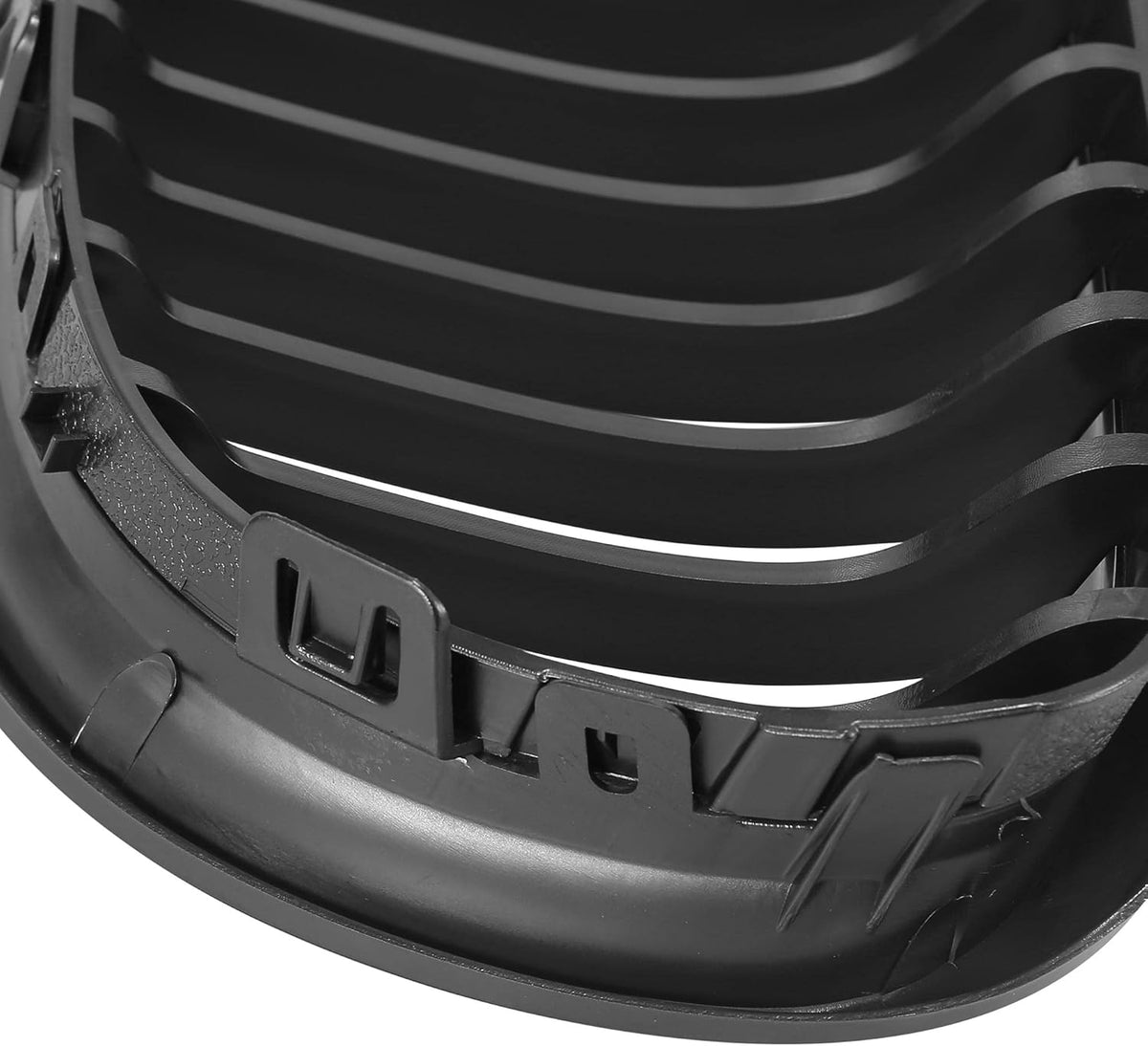 Black ABS Plastic Front Hood Kidney Grille R77978