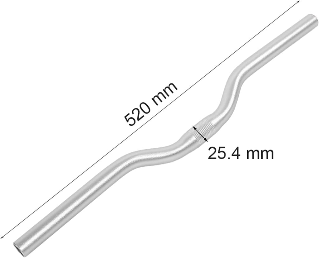 Silver Riser Bar Handlebar Bike Bar J9659