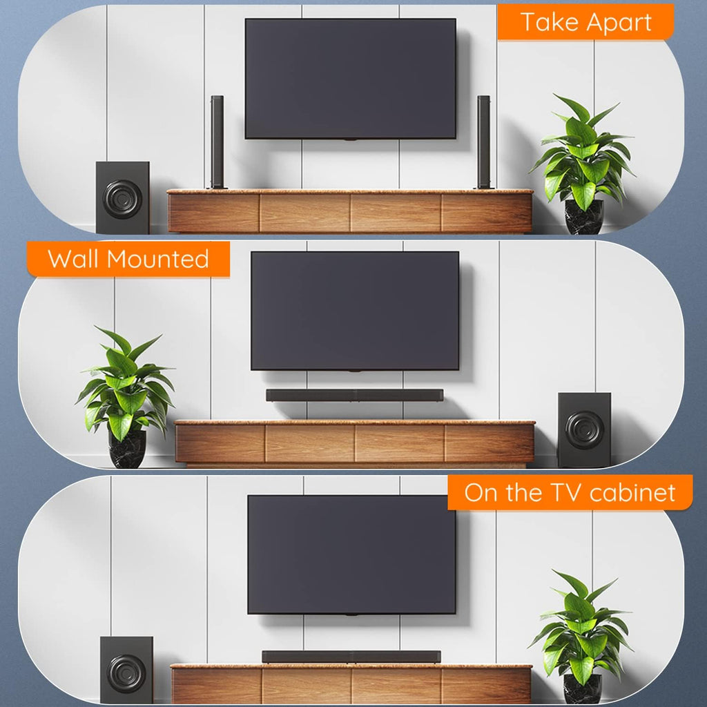 Sound Bars for TV with Subwoofer, 2.1 Channel N49539