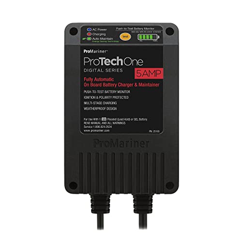 5 Amp Fully Automatic On-board Battery Charger and Maintainer with Integrated AC Inlet D93290