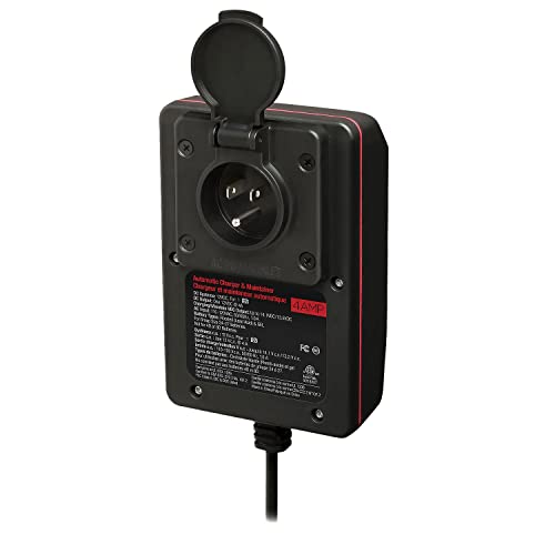 5 Amp Fully Automatic On-board Battery Charger and Maintainer with Integrated AC Inlet D93290