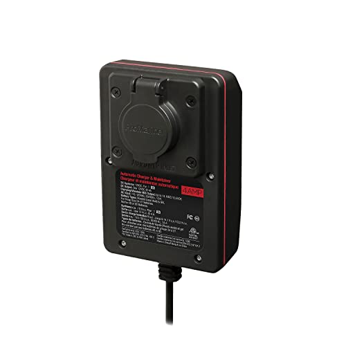 5 Amp Fully Automatic On-board Battery Charger and Maintainer with Integrated AC Inlet D93290